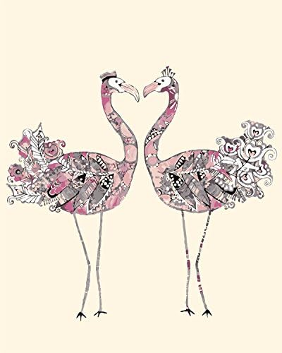 TERMV DIY Hand Painted Canvas Oil Painting Kit Frameless Paint Number Canvas Colorful Home Wall Decoration,W-40*50cm