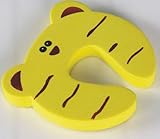 7 x Schaumstoff EVA Türstopper – Tier Motive (01) – Doorstop Finger Klemmschutz für Baby Kindersicherung - 9