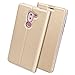 Produktbild CE-Link Huawei Honor 6X Hülle Lederhülle Ledertasche Schutzhülle Premium PU Leder Flip Wallet Case Innere Weiche Silikon Handy Tasche Schale Etui mit Kartenfach Standfunktion Protective Cover Schutz für Honor 6X Handyhülle - Luxus Gold