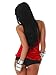 Panacher Women's Vest Top -  Red - Red - One size