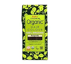 Radico 100% Organic Burgundy USDA Certified Hair Color