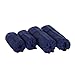 Produktbild Deconovo Badetuch 4 Pack Mikrofaser Handtücher Badetuch Kinder Familien-Packung 70x180 cm und 50x100 cm Blau