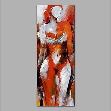 Preisvergleich Produktbild GTFHUH Ölgemälde handgemalt - abstraktes modernes gerolltes Segeltuch