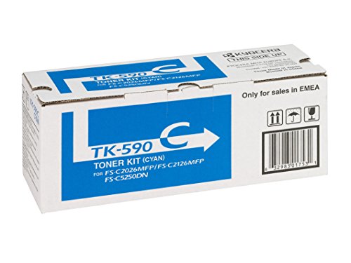 Kyocera 1T02KVCNL0 TK-590C Tonerkartusche 5.000 Seiten, cyan - 2