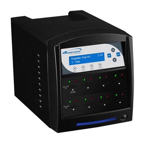 Vinpower Digital SD Shark Standalone 7 Target SD/MicroSD Memory Card Duplicator