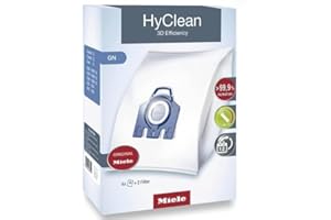 ORNACH Compatible With Miele 9917730 GN Vacuum Hoover Bag, 3D Efficiency Dustbags, Microfiber, White, Classic C1, Complete C1 C2 C3, S227 S240, S270, S400, S600, S800, S2, S5, S8