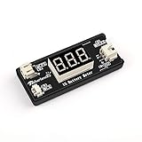 0.36-Zoll-rote digitale Röhrenanzeige, Anzeigebatteriespannung, Batteriespannungs-Erfassungsgenauigkeit ist zu 10mV genau.