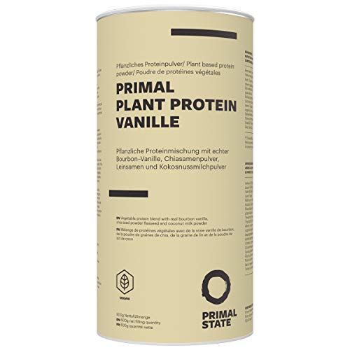 Vegan Protein Pulver, Primal Plant Protein, aus gekeimten Samen und Fermentation, 600g