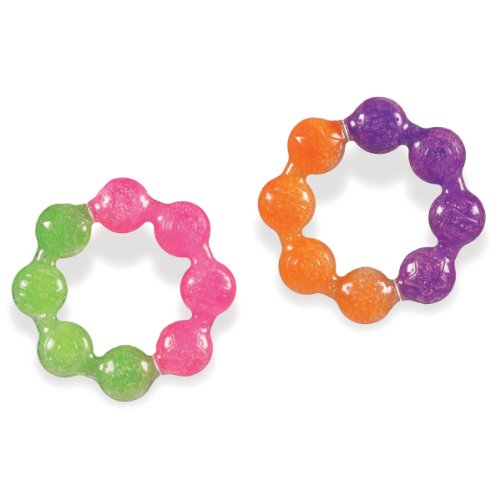 Munchkin Fun Ice Soothing Ring Teether - 2 Pack