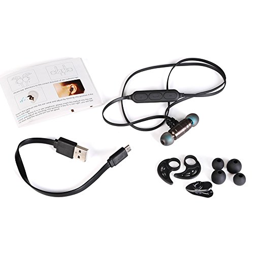 Beschoi Bluetooth KopfhÃ¶rer 4.1 In Ear Stereo OhrhÃ¶rer Kabellos AptX SportkopfhÃ¶rer magnetische Headset mit Mikrofon fÃ¼r Smartphone iPhone iPad Samsung Nexus HTC Sony