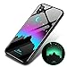 Produktbild Hülle iPhone X,iPhone XS Case,SaKuLa Nacht Leuchtende Schutzhülle, Schale Design Hochwertig Gehärtetes Glas +TPU Rahmen Hybrid Back Cover Handyhülle Kratzfest Schutzhülle für iPhone X/iPhone XS,Ultra Dünn Schlank-Style Premium Tasche Handytasche Etui Bumper Schale für iPhone X/iPhone XS [Anti-Scratch]-Sternenhimmel 2#
