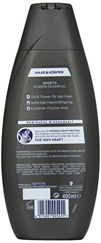 Schauma Sports Shampoo, 2er Pack (2 x 400 ml) - 2