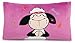 Produktbild Nici 41321 Mäh Yoga Plüschkissen Schaf Jolly Malou rechteckig, 43 x 25 cm