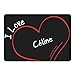 Produktbild Mousepad Modern I Love Céline schwarz
