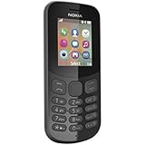 Nokia 130 2017 Telefono Cellulare, 8 GB, Nero