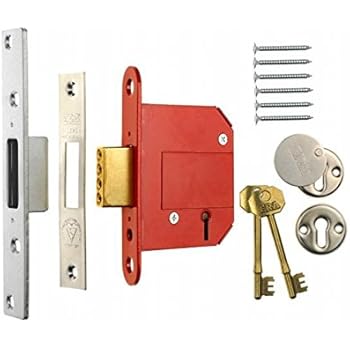 Serrure à Mortaise Métallique Cylindre à Levier En Laiton 22X12Mm