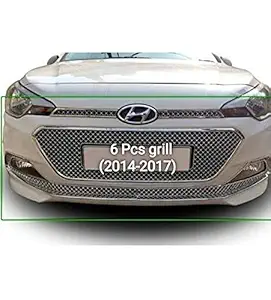 SDR - Premium Quality Chrome Plated Front Grill For Hyundai i20 Elite