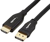 laptop display hdmi adapter Das DisplayPort-auf-HDMI-Verbindungskabel dient zum Verbinden eines Computers mit einem HDTV, einem Monitor oder Projektor, um Audio-/Videosignale zu übertragen
