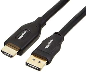 AmazonBasics - Cavo DisplayPort/HDMI, 4,5 metri: Amazon.it: Informatica