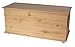 Ottoman Storage Chest, Toy Chest Blanket or Bedding Box Cambridge Pine Effect