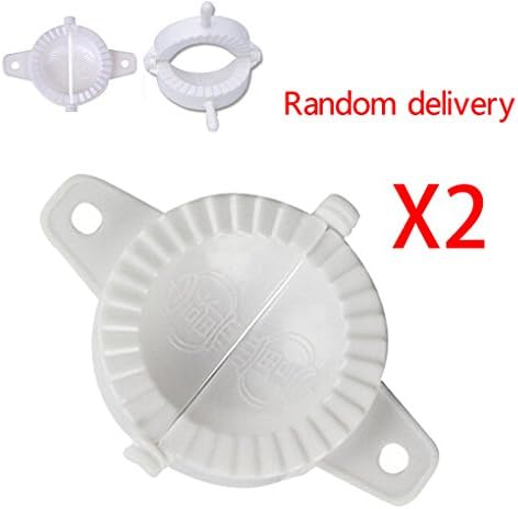 Minzhi 2X Press Plastic Dough Dumpling Pie Making Maker Mould （Random delivery）