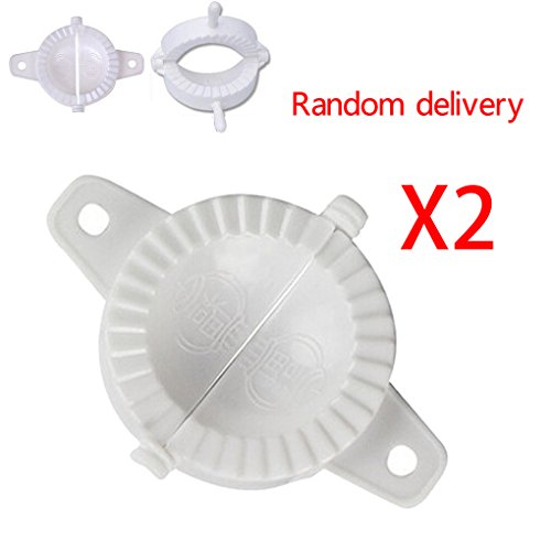 Minzhi 2X Press Plastic Dough Dumpling Pie Making Maker Mould （Random delivery）