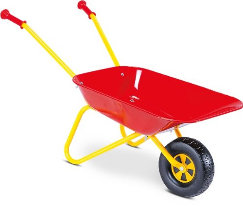 Rolly Toys Kinder Schubkarre aus stabilem Metall, ab 3 Jahre