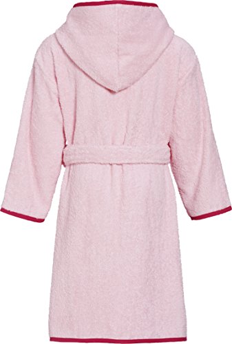 Playshoes Mädchen Frottee-Bademantel Eule mit Kapuze - 2