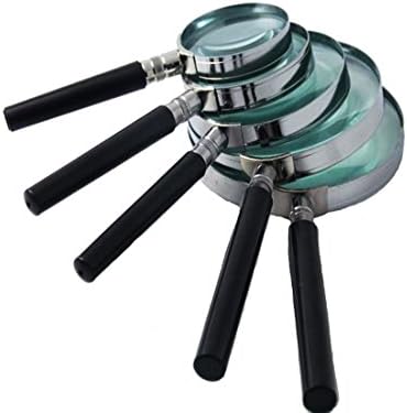 STRLONG Hand Loupe, Reading Magnifier for Seniors, Child 40mm / 50mm / 60mm / 75mm / 90mm / 100 mm