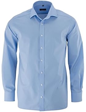 ETERNA Langarm Hemd MODERN FIT Popeline unifarben