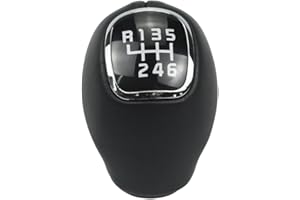 Kakulkomen 5/6 Speed Gear Stick Shift Knob Head Lever Adapter Manual Transmission Replacement for Kia Sportage 2011-2015 Rio Veloster (6 Speed)