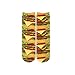 Produktbild Sublime Designs Fotorealistisch sd07-sav-bgr Burger Crew Socken
