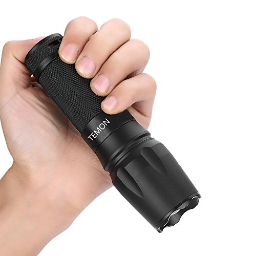 Taschenlampe LED 2000 Lumen T6, 5 Beleuchtungsmodi, Zoomable, Arbeiten für 100000 Stunden, für Innen- und Außenbereich - 3