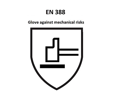 12 Paar Arbeitshandschuhe mit PU-Beschichtung EN388 – Schutzhandschuhe gegen Schmutz und mechanische Risiken, schwarz, Größe 10 (XL) - 2