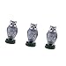 Produktbild MagiDeal 3x Taubenschreck Taubenabwehr Vogelschreck Vogelscheuche Gartenfigur Eule