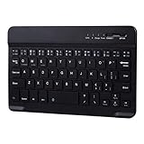  Das Volumen ist viel kleiner als bei der herkömmlichen Tastatur, wodurch mehr Platz für Ihren Schreibtisch und Ihre Tasche gespart werden kann.