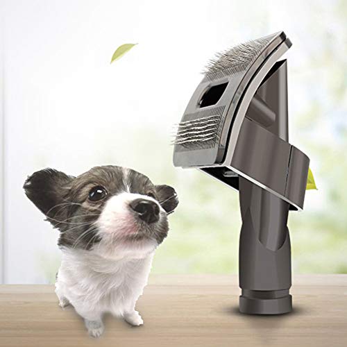 NAttnJf Pet Dog Capelli Grooming Spazzola rimozione Strumento aspirapolvere Accessorio per Dyson