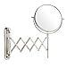 Anself 8 Inch 7X Magnification Wall Mounted Double Dual Sided Makeup Cosmetic Mirror