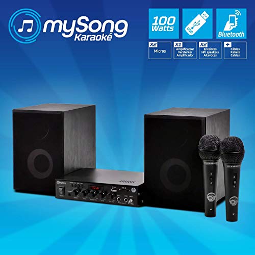 Pack KARAOKE MY SONG enceintes HIFI + 1 ...