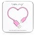 Produktbild Happy Plugs Micro USB auf USB Ladekabel Datenkabel Sync-Kabel Kompatibel mit Android, BlackBerry und Windows Smartphones, Tablets, MP3-Playern und Digitalkameras - Pink
