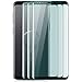 Produktbild zanasta Displayschutz Glas [3 Stück] Samsung Galaxy S9 Plus Schutzfolie aus gehärtetem Glass [Vollständige Abdeckung] Hartglas, Anti-Kratzer Screen Protector (3D Full Cover/Gebogen) Schwarz