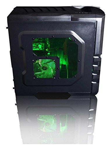 Vibox VBX-PC-15549 Hypersonic 17 Gaming Desktop-PC (AMD A Series 860K, 8GB RAM, 1TB HDD, NVIDIA Geforce GTX 960, Win 10 Home) grün - 2