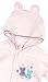 Girls Baby Bunny Friends Rabbit Hooded Sleepsuit Romper sizes from Newborn to 12 Months