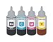 Prash Refill Ink For Brother Printers T300, T500, T700W - Cyan, Magenta, Yellow & Black - 100 ML Each Bottle RS.500.00