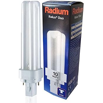 Radium RALUX Lampe Fluocompacte Duo Socle G24d 3 26 W 840 Ra31316921 Radium RALUX Lampe Fluocompacte Duo Socle G24d 3 26 W 840 Ra31316921