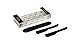 Eyebrow Razor Shaper Cheek Facial Hair Remover, Women's Trimmer Shaving Grooming Kit by Hollywood Browzer (includes 2 Browzers and a Protective Pouch)