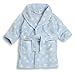 BABYTOWN Baby Girls Boys Star/Heart Fleece Dressing Gown Robes Super Soft Cosy
