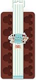 Licencia 100% original Stor 77757 Molde Silicona para Bombones Family Bakery con cartulina para repostería, Compuesto, 25x20x7 cm