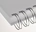 Produktbild RENZ Drahtbinderücken RING WIRE 3:1 tlg./310800634 8 mm 6,0mm-60 100 Stk