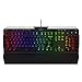 Produktbild Lioncast LK300 QWERTY RGB mechanische Gaming Tastatur (16.8 Millionen Farben, Red Switches, US-Layout, LED, USB, QWERTY, Handballenablage) in Schwarz